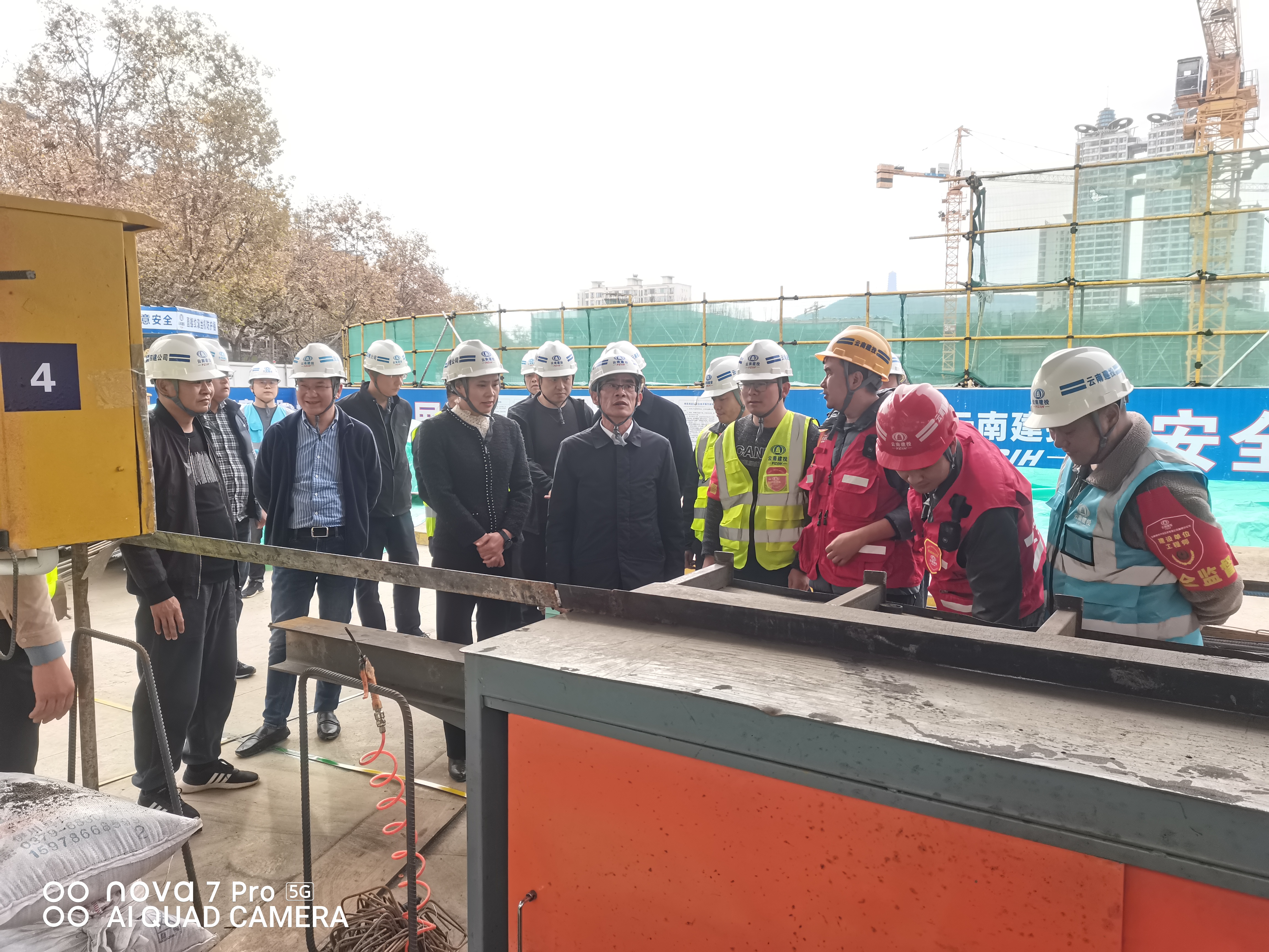 云南省安委會第七組考評組到東門街項目開展2023年度安全生產(chǎn)目標(biāo)責(zé)任制檢查